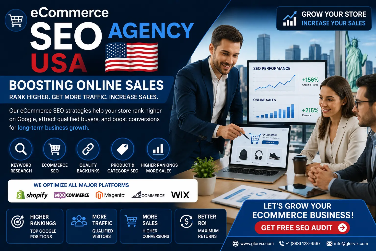eCommerce SEO Agency USA boosting online sales